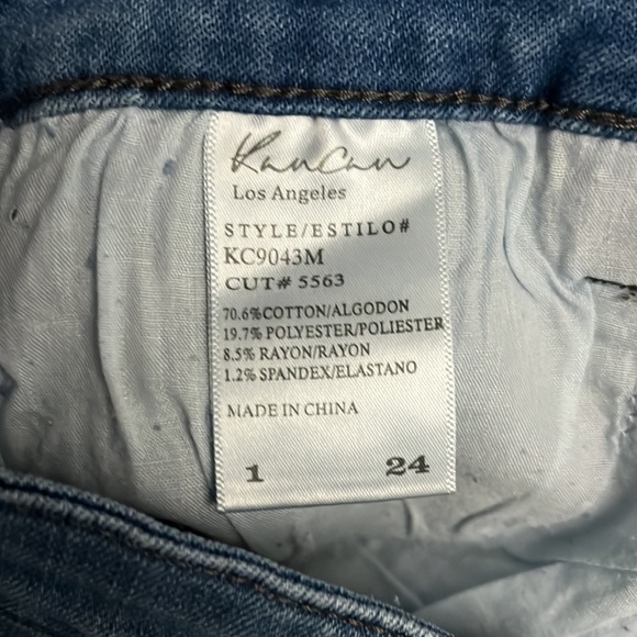 Denim skirt- faded and frayed-excellent condition! $15! - Picture 5 of 6